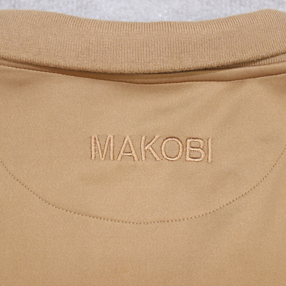 Makobi Mens XL Tracksuit Set Tan Camel Multi Color Stripe Zip Jacket Pants M2757 - Picture 9 of 16